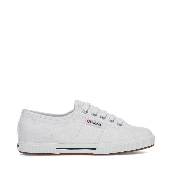 Superga 2950 Cotu White Low Top Sneakers - Men's Sneakers USA | US9288356